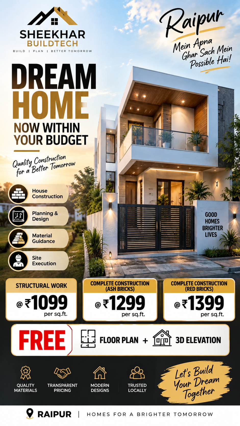 SHEEKHAR BUILDTECH construction creative