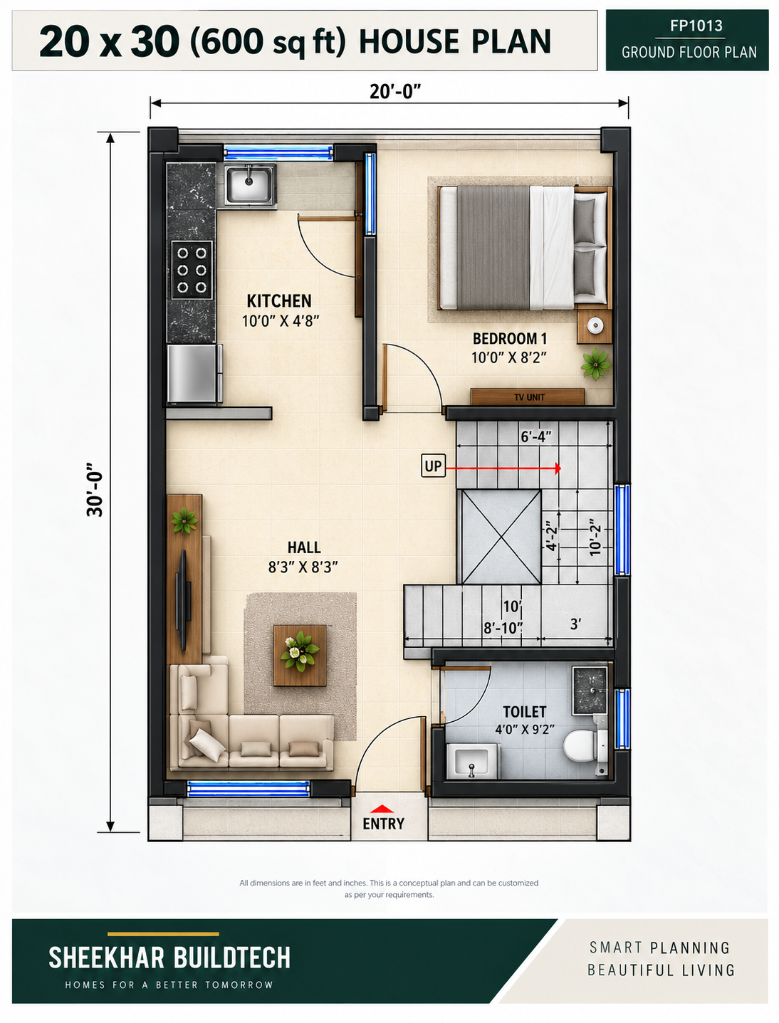 FP1013 floor plan