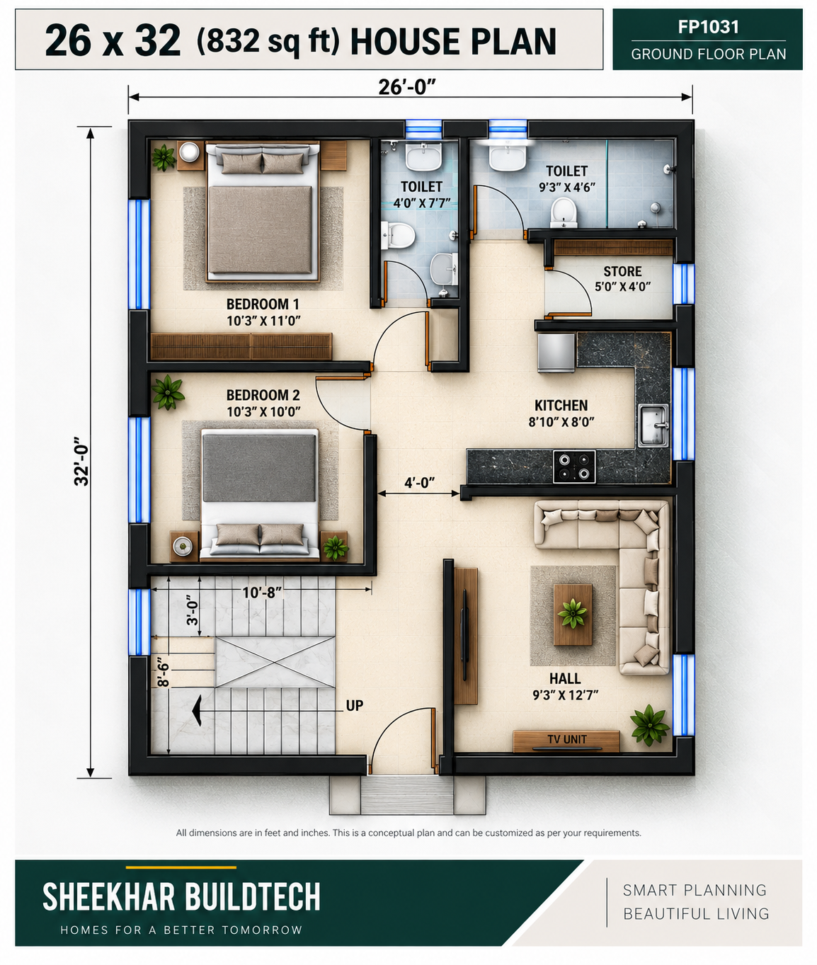 FP1031 floor plan