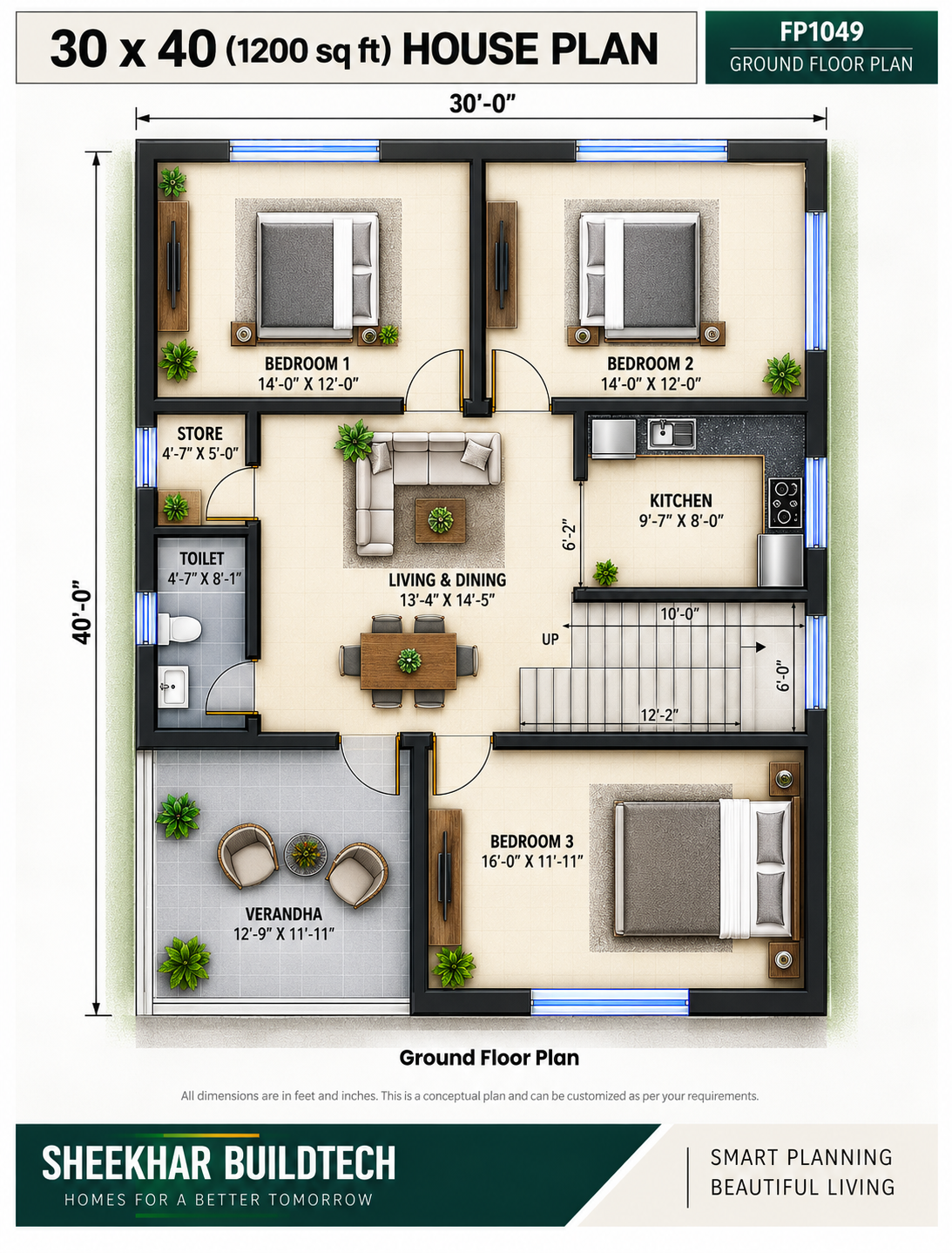 FP1049 floor plan